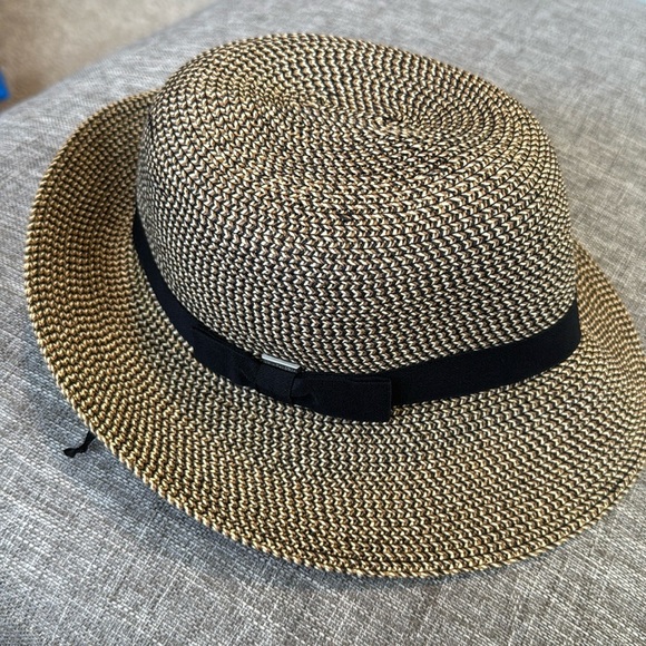 San Diego hat company Women's Braided Fedora with Bow Band - Picture 1 of 8